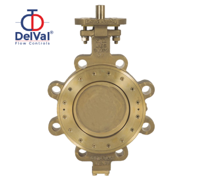 DelVal Marine Valves Double Offset High Performance Butterfly Valve series 44-45