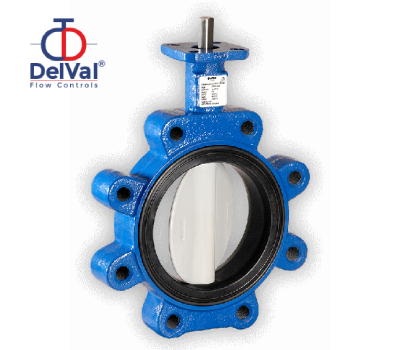DelVal Wafer & Lugged Resilient Seated Butterfly Valves